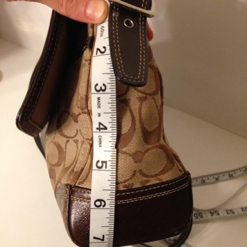 Coach vintage y2k signature c brown shoulder bag